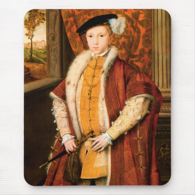 Mousepad Edward, Príncipe de Gales (Edward VI da Inglaterra (Frente)