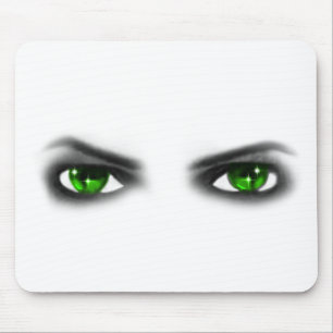Mousepad Eerie Green Eyes