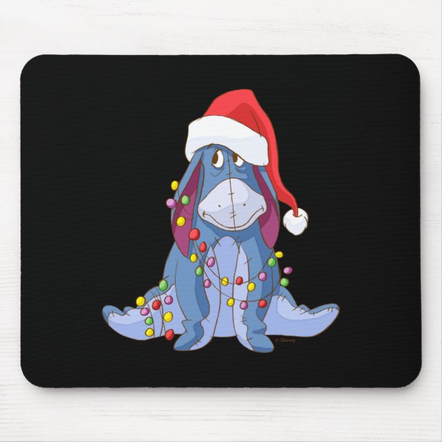 Mousepad Eeyore Santa Claus  (Frente)