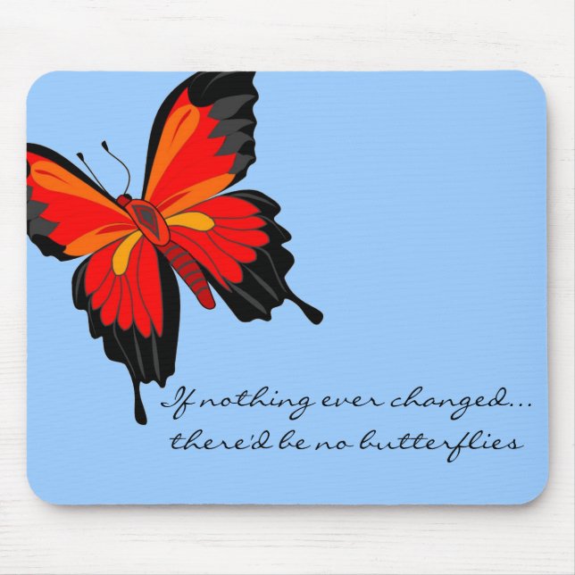 Mousepad efeito de borboleta (Frente)