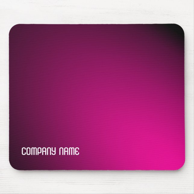 Mousepad Efeito de Luz - Rosa Quente (Frente)