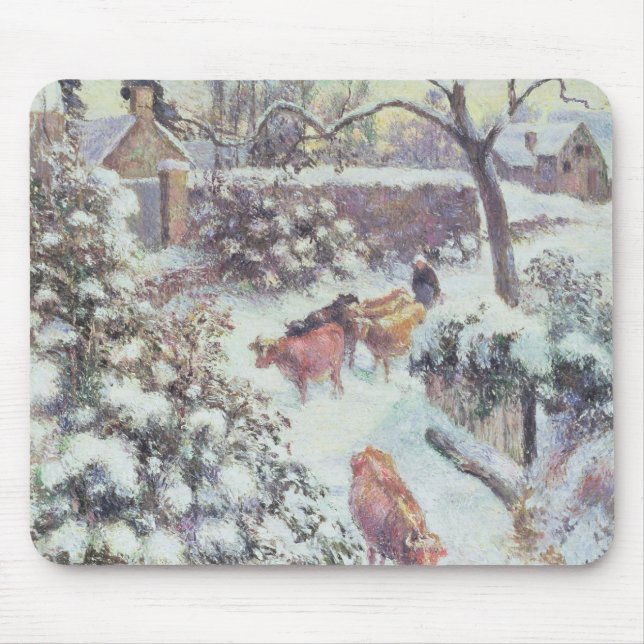Mousepad Effet de Neige um Montfoucault, 1882 (Frente)