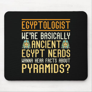 Mousepad Egiptologista Engraçado Citação do Antigo Egito Lo