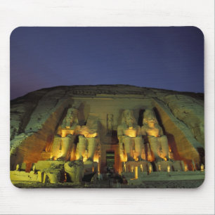 Mousepad Egito, Abu Simbel, figuras do Colossal de Ramsés
