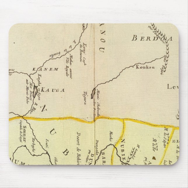 Mousepad Egito, Sudão (Frente)