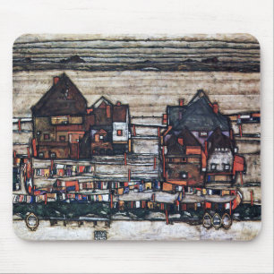 Mousepad Egon Schiele , "Casas com Lavanderia"