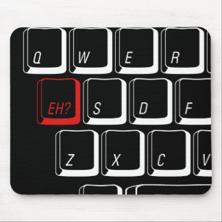 Mousepad Eh chave - preto