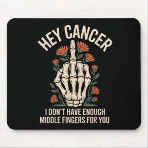 Mousepad Ei Cancer, não tenho dedos mediais suficientes par