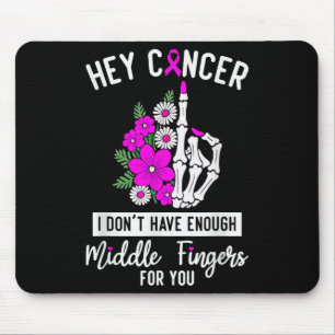 Mousepad Ei Cancer, não tenho dedos mediais suficientes par
