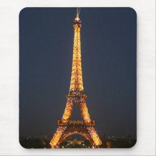 Mousepad Eiffel na noite