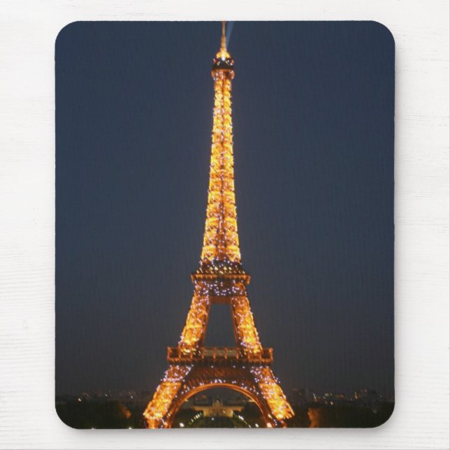 Mousepad Eiffel na noite (Frente)