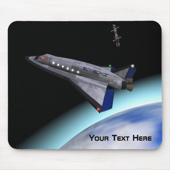 Mousepad El Al Maslool Space Shuttle (Frente)