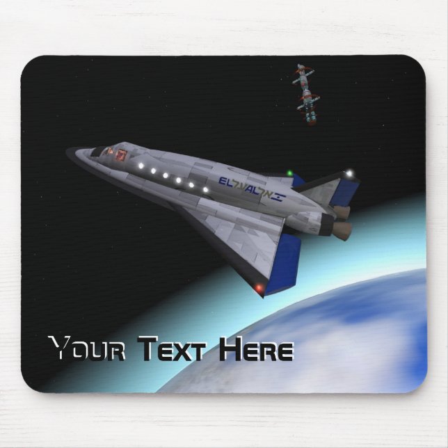 Mousepad El Al Space Shuttle (Frente)