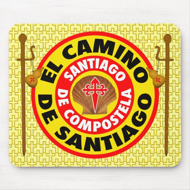 Mousepad EL Camino de Santiago (Frente)