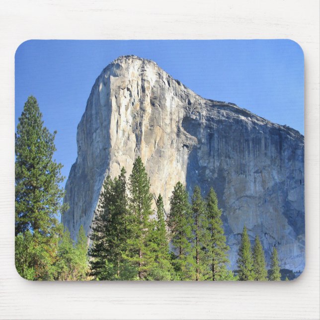 Mousepad El capitan sobre o rio Merced - Vale de Yosemite (Frente)