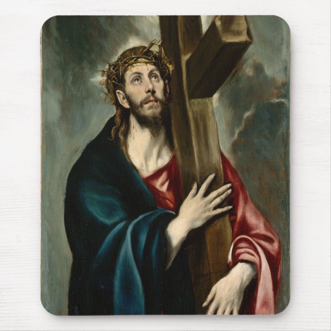 Mousepad El Greco - Carregando Cristo Da Cruz (Frente)