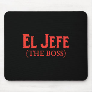 Mousepad El Jefe O Chefe Engraçado Cinco De Mayo Fiesta Mex