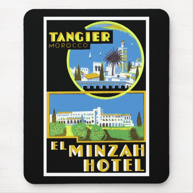 Mousepad El Minzah Hotel ~ Tangier (Frente)