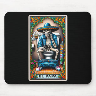 Mousepad El Papa Latino Tarot Cartão Espanhol Fazendo Pai P