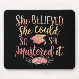 Mousepad Ela Acreditou Que Conseguiu Então Ela Dominou