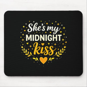 Mousepad Ela é Minha Citação de Amor Romântico Beijo da Mei