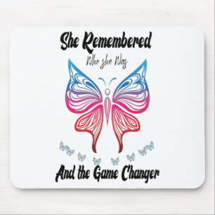 Mousepad Ela se lembrou quem ela era e o jogo mudou