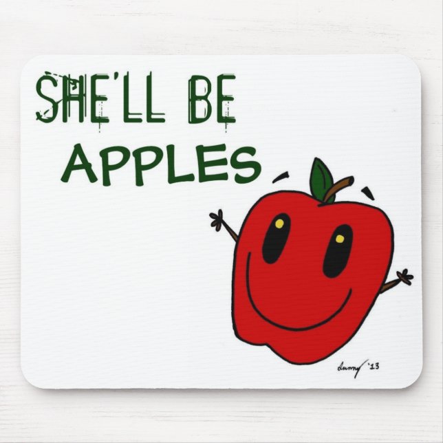 MOUSEPAD ELA SERÁ MAÇÃ (Frente)