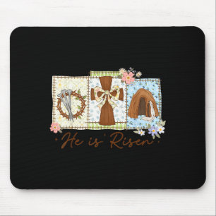 Mousepad Ele é engraçado rizzin jesus para crianças meninos
