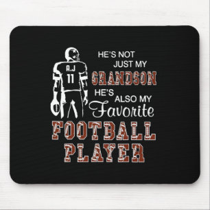 Mousepad Ele não é só o meu neto. Ele é um jogador de futeb