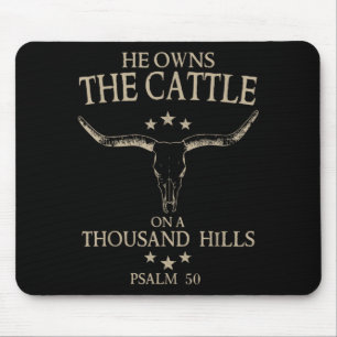 Mousepad Ele Possui O Gado Em Mil Colinas