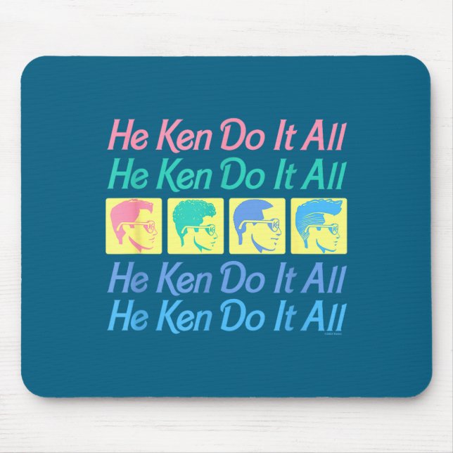 Mousepad Ele Sabe Tudo em Design (Frente)