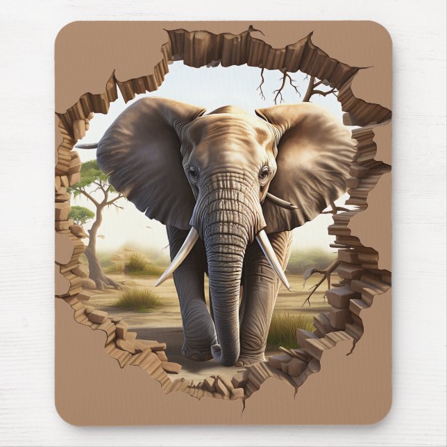 Mousepad Elefante (Frente)