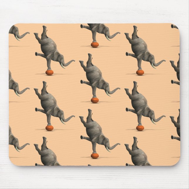 Mousepad Elefante Artístico (Frente)