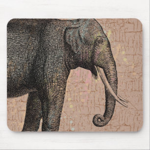 Mousepad Elefante de Aquarela