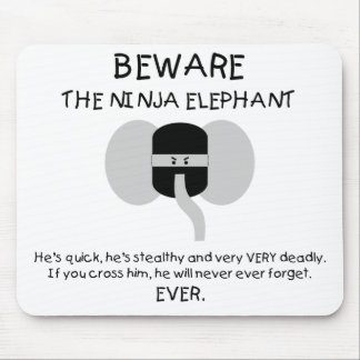 Mousepad Elefante de Ninja!