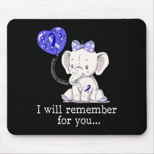 Mousepad Elefante de Sensibilização Hidrocéfalo 1