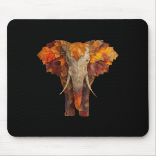 Mousepad Elefante do outono deixa cair a arte artística
