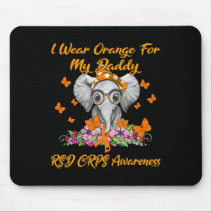 Mousepad Elefante Eu Visto Laranja Para Meu Pai Rsd Crps Aw