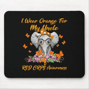 Mousepad Elefante Eu Visto Laranja Para Meu Tio Rsd Crps