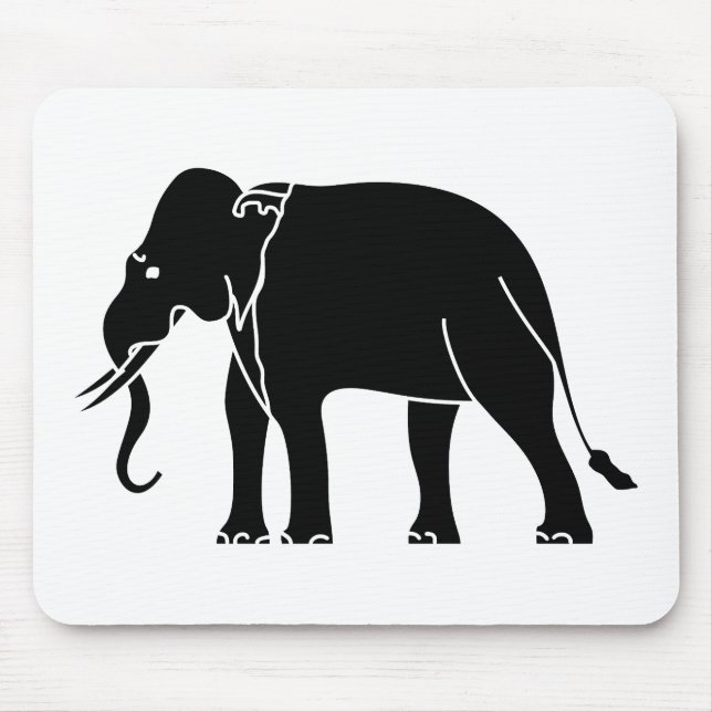 Mousepad Elefante Siamês (Frente)