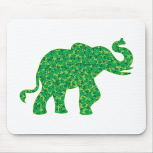 Mousepad Elefantes Shamrock