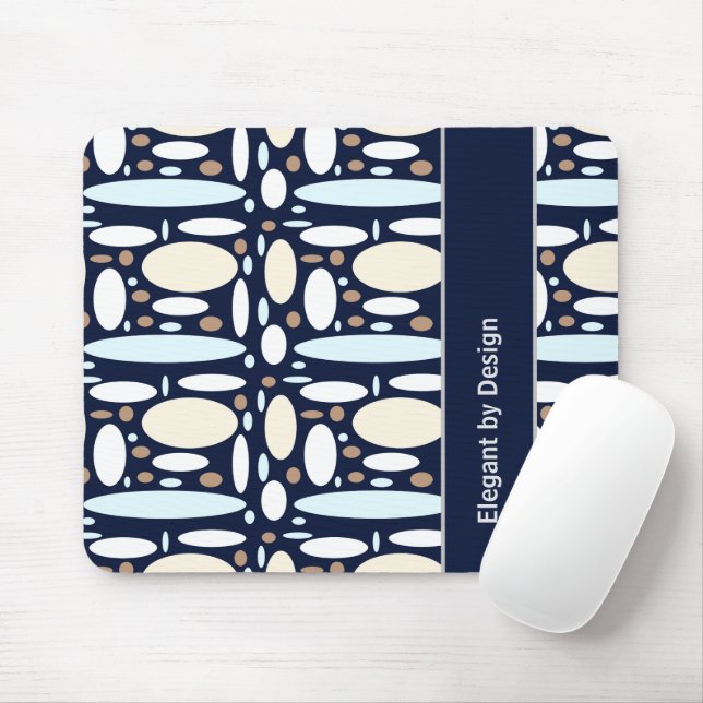 Mousepad Elegância Geométrica (Com mouse)
