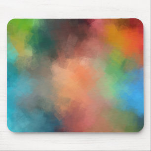 Mousepad Elegante Abstrato de arte colorida Trendy Modelo