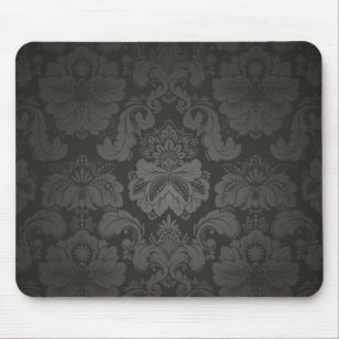 Mousepad Elegante Black Damask