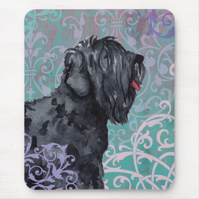 Mousepad Elegante Black Russian Terrier (Frente)