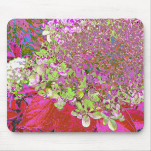 Mousepad Elegante Chartreuse - Hidrópias Verde, Rosa e Azul