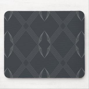 Mousepad Elegante, chic, luxuoso, simples padrão de linha