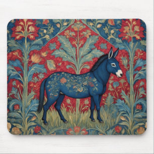 Mousepad Elegante Donkey William Morris Inspirado Padroniza