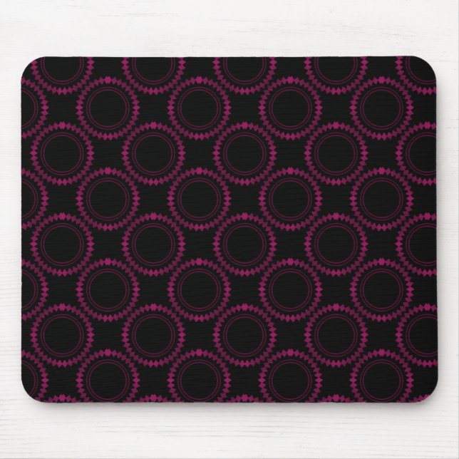 Mousepad elegante e polido, magenta (Frente)