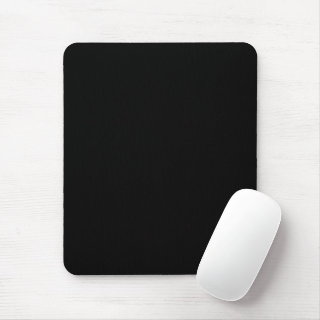 Mousepad Elegante funcional preto simples (Com mouse)